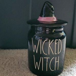 Rae Dunn Wicked witch canaster
